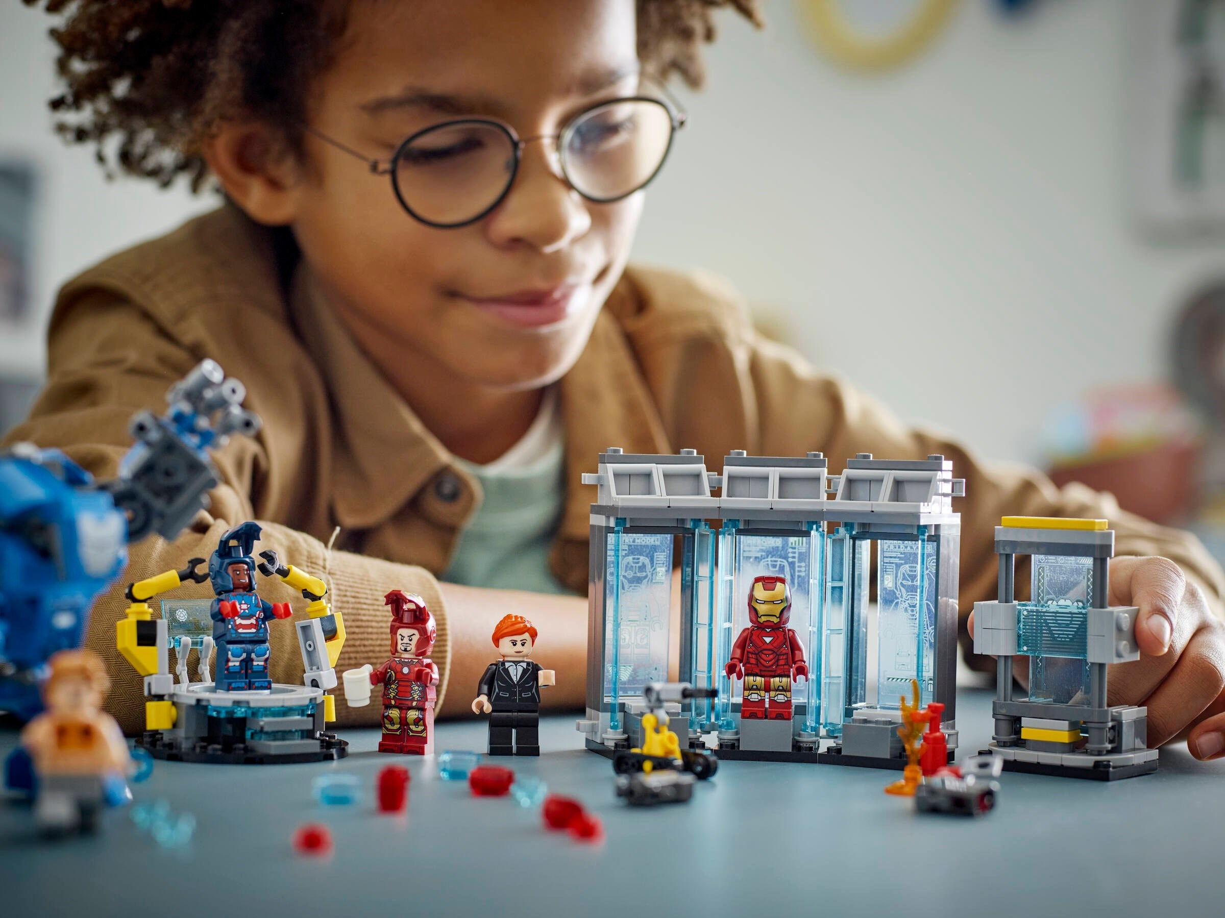 LEGO Super Heroes เลโก้ 76315 Iron Man's Laboratory: Hall of Armor