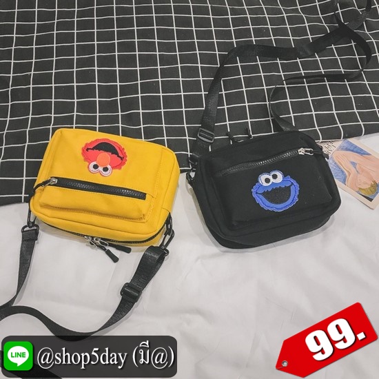 ⚡️กระเป๋าสะพาย งานน่ารัก EM 🤩 ELmo (เอลโม่)