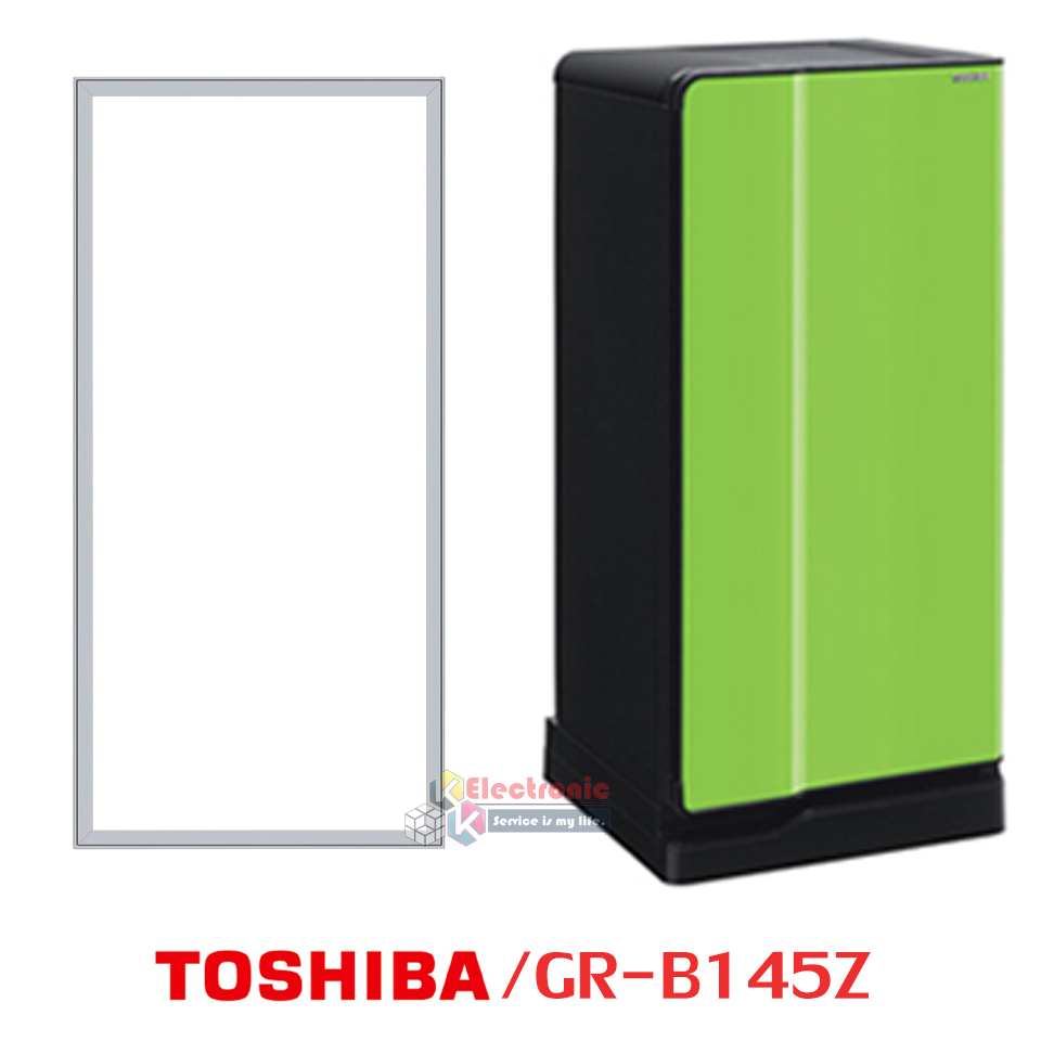 ขอบยางประตูตู้เย็น Toshiba-(โตชิบา)สำหรับรุ่น GR-B143Z/GR-B144Z/GR-B145Z/GR-B148Z/GR-D145Z/GR-D148Z อะไหล่แท้ ใส่ง่าย ขนาด 50.5*85 เซนติเมตร