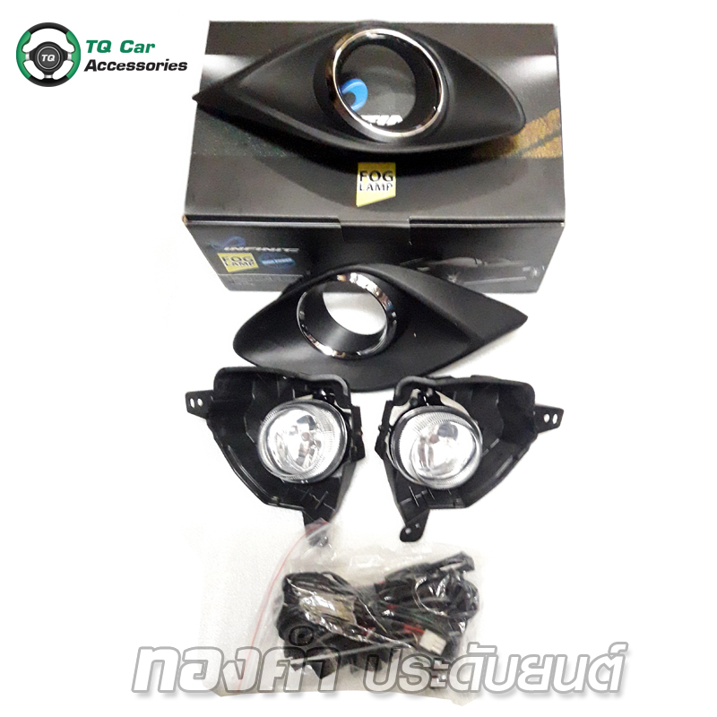 สปอตไลท์ MAZDA 2 เก่า ฝาชุบโครเมียม