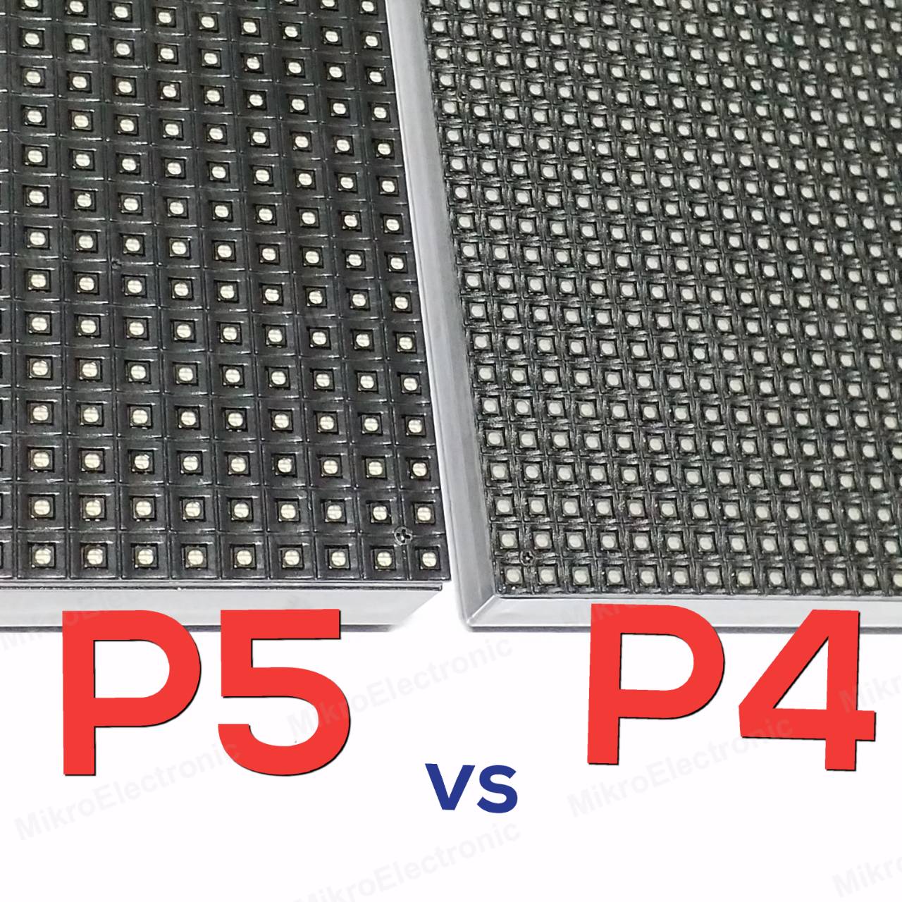 จอแสดงผล 64x32 pixel RGB สำหรับใช้ภายในอาคาร P5 Indoor full color HD LED panel ขนาด 320 x 160 mm