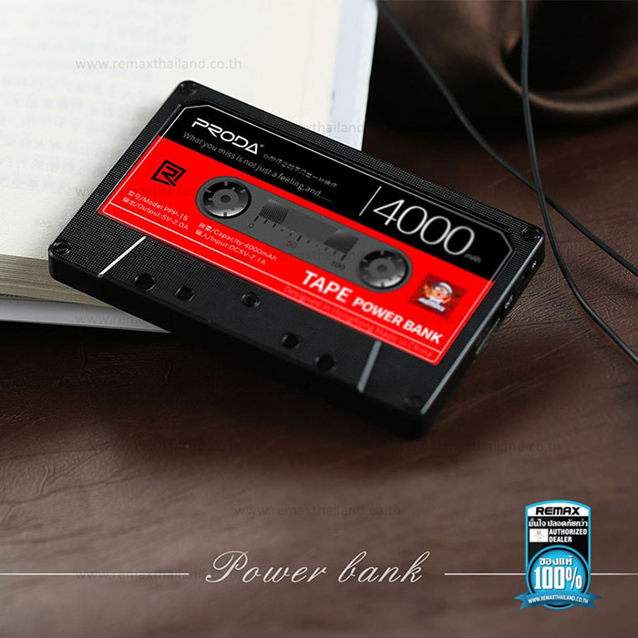 🔥แบตสำรอง Proda TAPE 4000 mAh by Remax