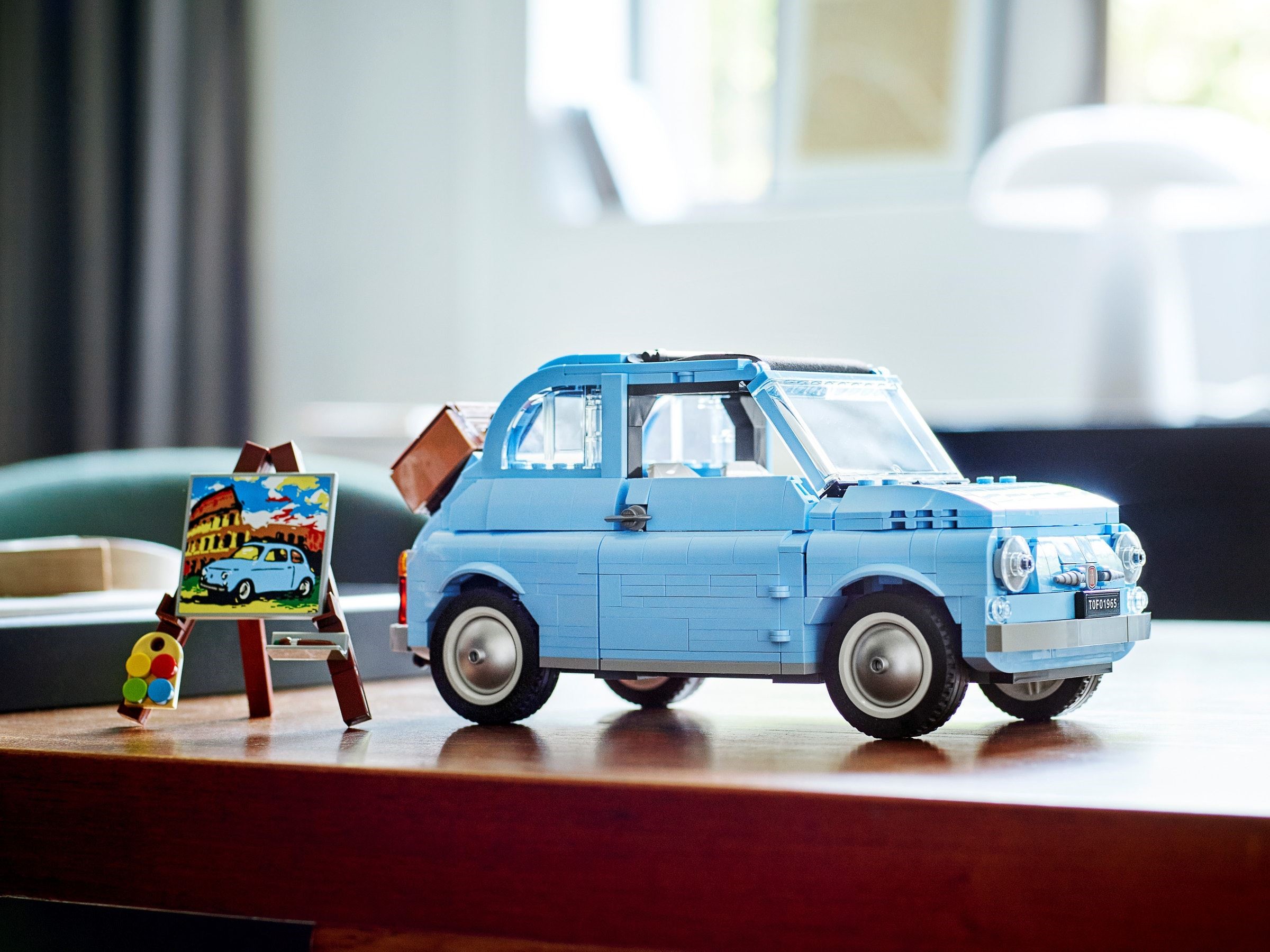 LEGO เลโก้ 77942 Fiat 500 Blue(England edition)