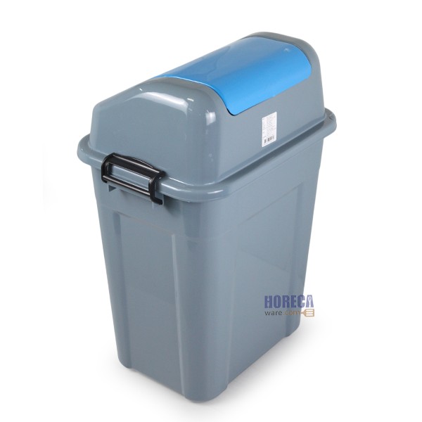 General waste bin 40 liters, blue, 43x32x60 cm, Eskimo