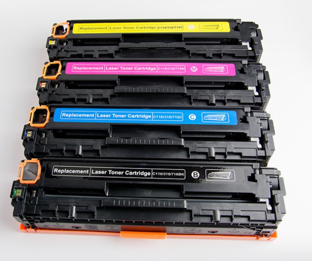 หมึกเลเซอร์เทียบเท่าCanon CRG116/316/716Y Yellow สีเหลือง