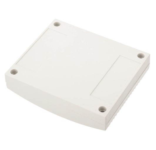 กล่องพลาสติก 90*75*25 mm. สีขาว กล่องใส่ลำโพง (ไม่รวมน็อตสกรู) Horn shell small box instrument plastic shell 90x75x25 mm. (without screws)