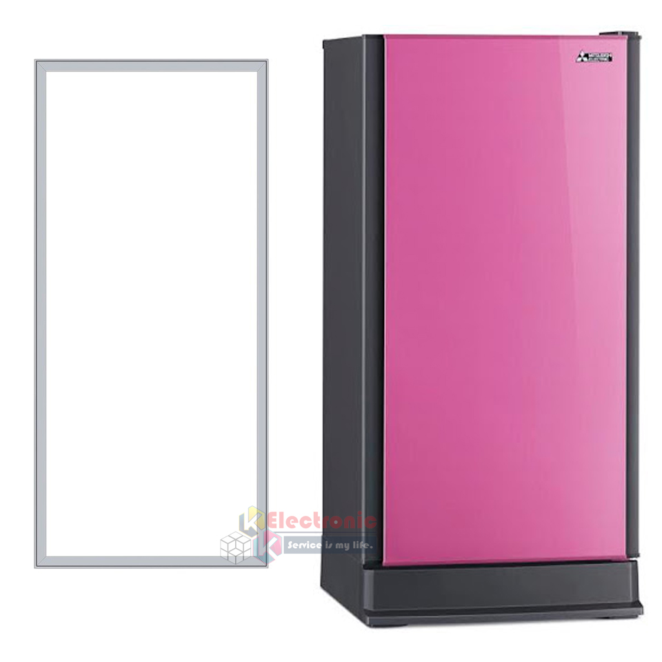 ขอบยางประตูตู้เย็น-Mitsubishi(มิตซูบิชิ)-สำหรับรุ่น- MR-14G/MR-14H/MR-14J/MR-14K/MR-14M/MR-14N-KIEW02110-อะไหล่แท้ ใส่ง่าย