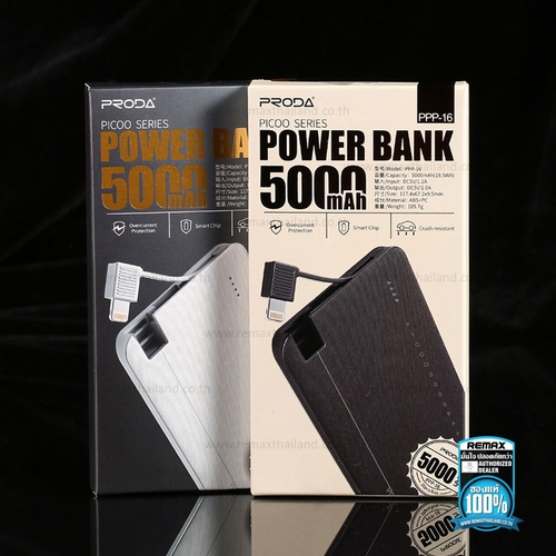 แบตสำรอง Proda PPP-16 Picoo 5000 mAh by Remax