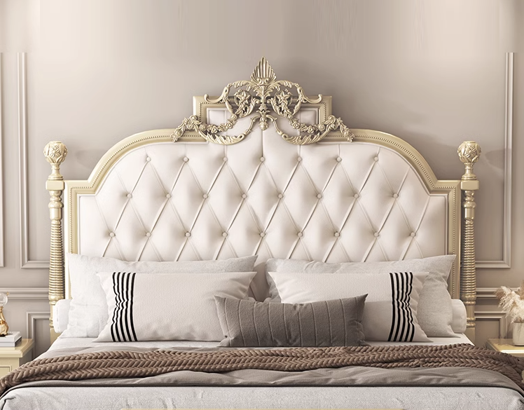 เตียงเจ้าหญิง เตียงหลุยส์ เตียงนอนหลุยส์ รุ่น Falina