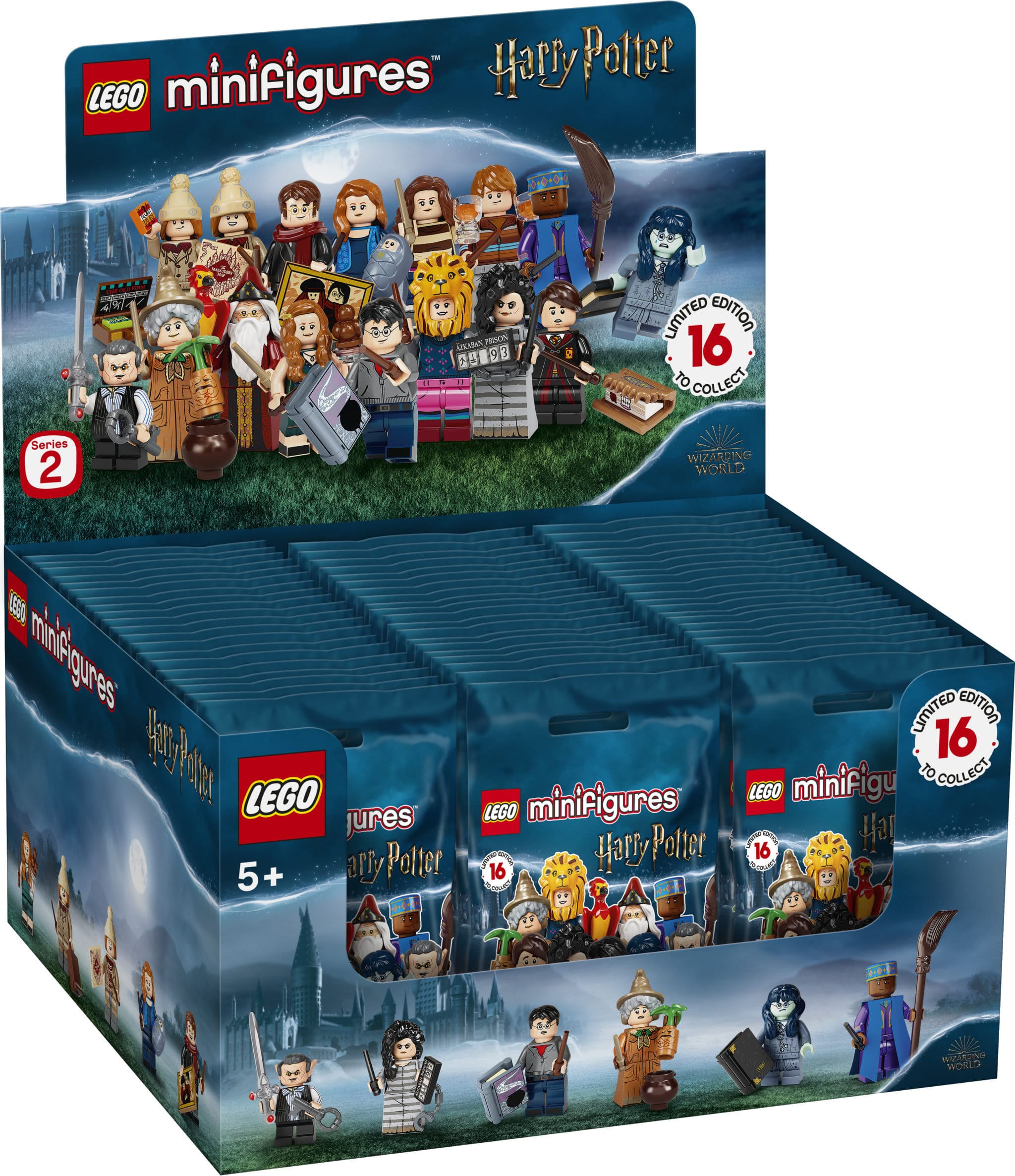 LEGO เลโก้ 71028 Harry Potter Minifiguren Serie 2 (ครบชุด 16 ตัว)