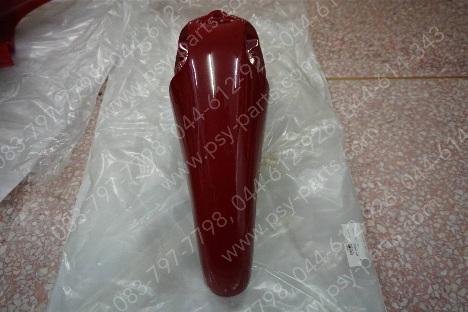 บังโคลนหน้า SMART 120 แท้ๆ สีแดงสด C5004V014-BR1