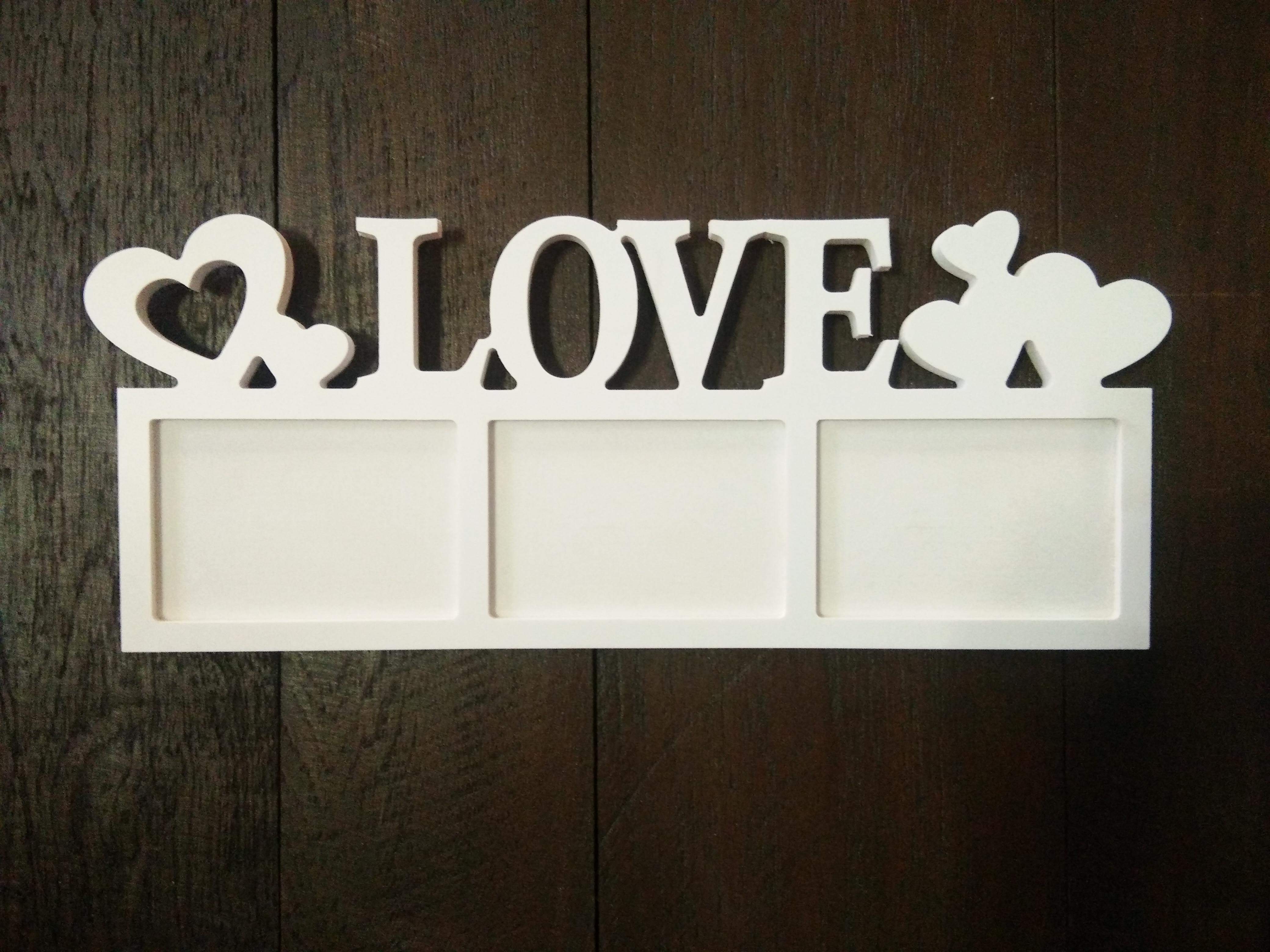 กรอบรูป Love ขนาด 30x15 cm
