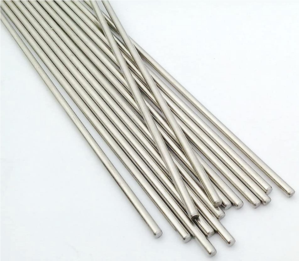 เพลาสแตนเลส ขนาด 2.5 mm.ยาว 46.5 cm - 47 cm. Stainless steel shaft Round Bar Stick Rod Silver Tone