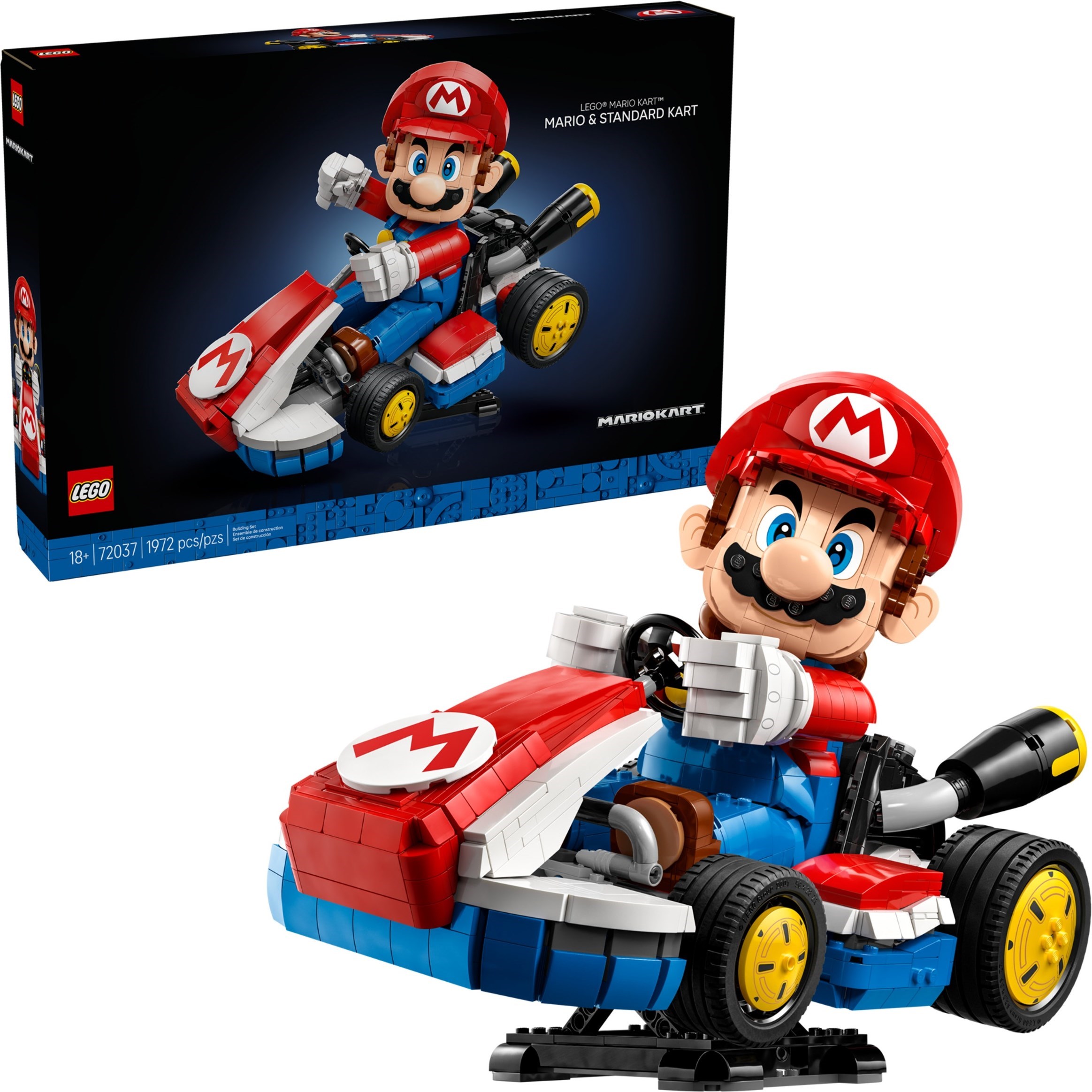 LEGO Super Mario เลโก้ 72037 Mario Kart - Mario & Standard Kart