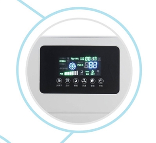 เครื่องฟอกอากาศกรองอากาศAir Purifier มาตรฐานPM2.5 รุ่นJH-301Q เหมาะสำหรับห้องขนาด 50-70 ตรม.