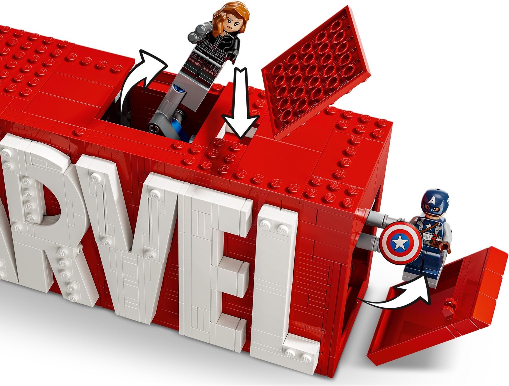 LEGO Super Heroes Marvel เลโก้ 76313 MARVEL Logo