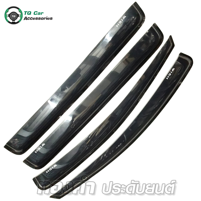 กันสาด TOYOTA WISH สกรีนโลโก้