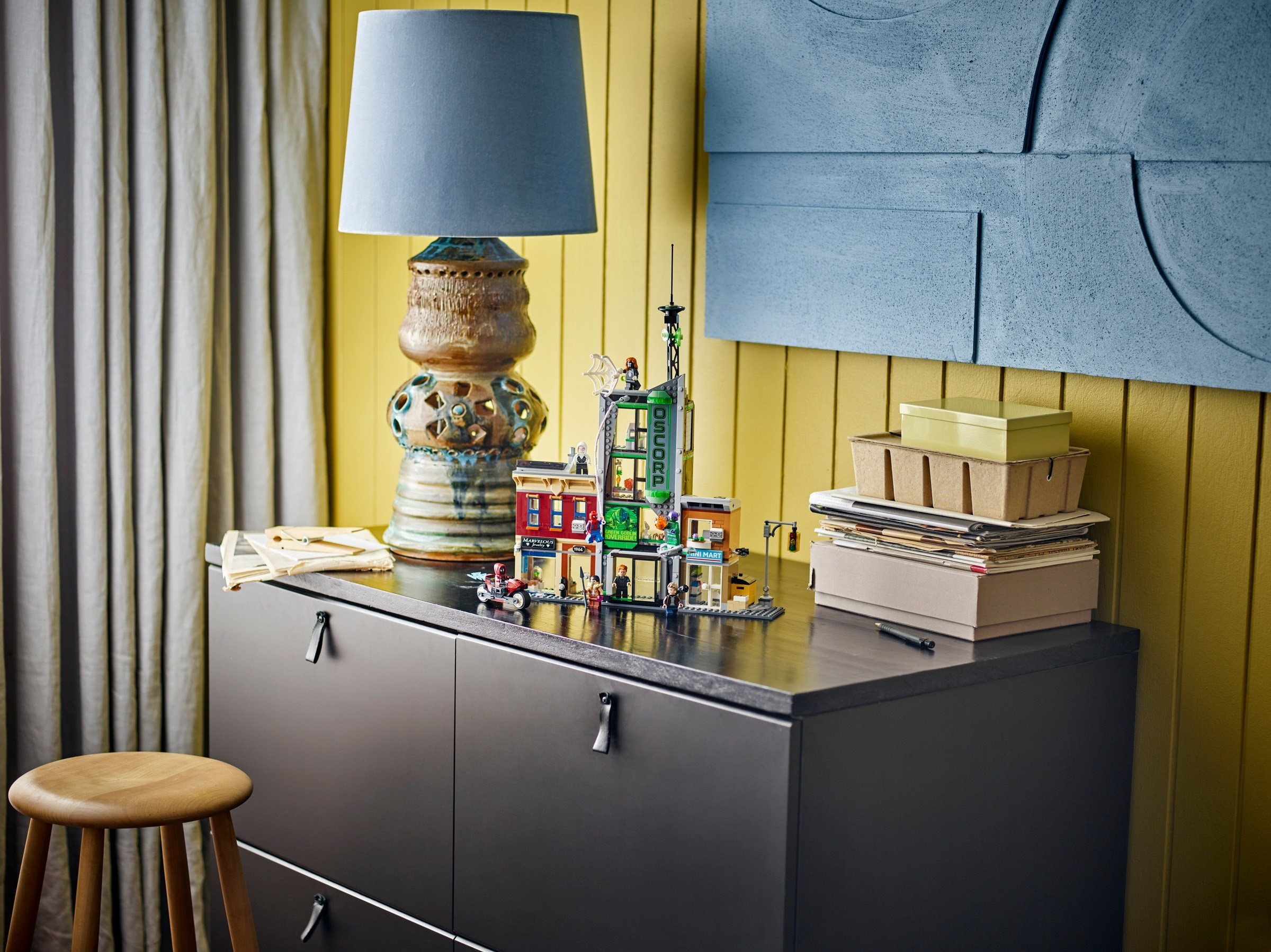 LEGO Super Heroes Marvel เลโก้ 76324 Spider-Man vs. Oscorp