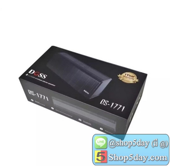 ลำโพงบลูทูธ DOSS wireless stereo speakers DS1771 แท้ บริษัท