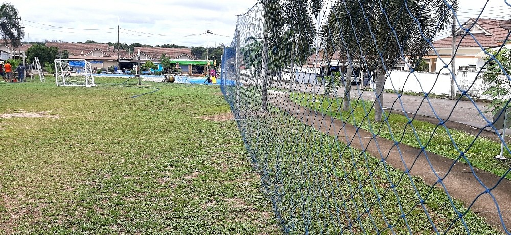 ความสูง 5 เมตร รุ่นเชือกหนาพิเศษ ตาข่ายสนามฟุตบอล/ฟุตซอล ตาข่ายกันลูกบอล ชนิดทนแรงดึงสูง + UV Protection