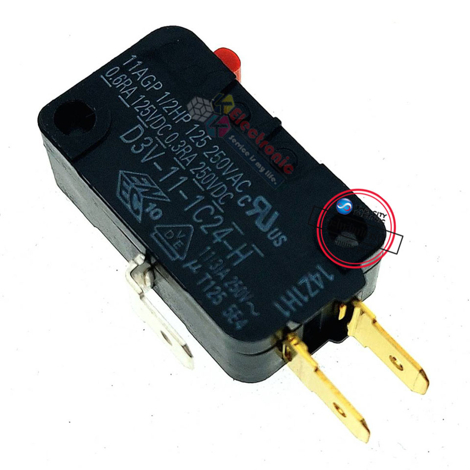 ไมโครสวิทช์หม้อหุงข้าวSHARP-ชาร์ป*อะไหล่แท้ตรงรุ่นใช้ได้กับทุกรุ่นที่ทางร้านระบุไว้ #อะไหล่หม้อหุงข้าวแท้SHARP #10E#11E#R18#R19#R23#19ET#A19ST