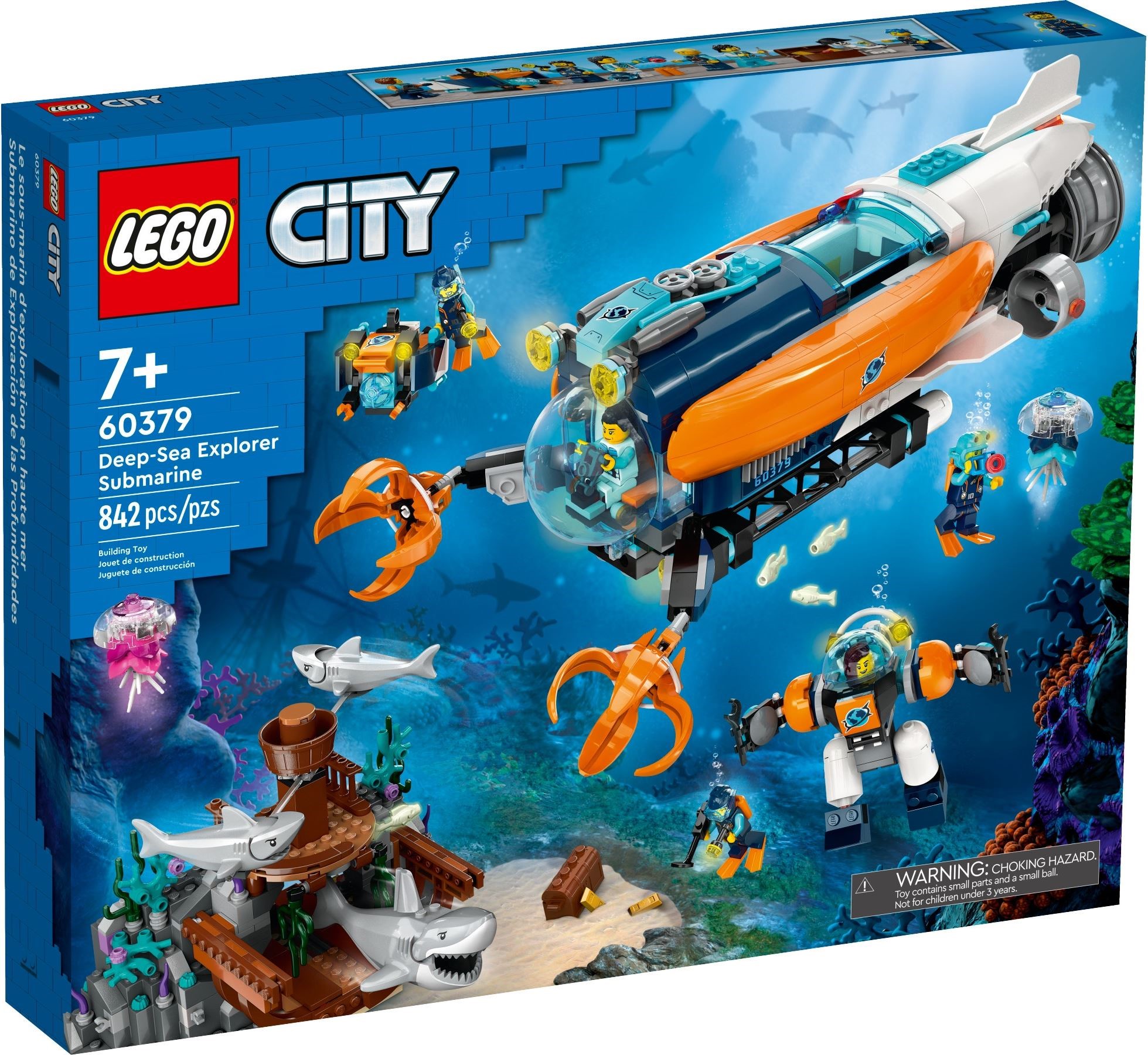 LEGO City เลโก้ 60379 Deep-Sea Explorer Submarine