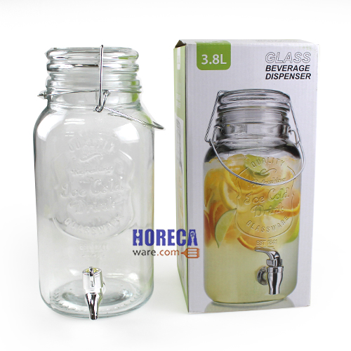 โหลแก้วจ่ายน้ำ 3.8ลิตร ตราซีแอลจี