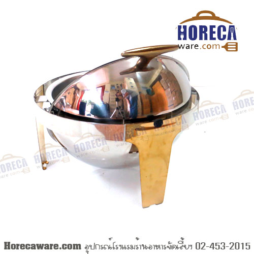 ชุดอ่างอุ่น Willy กลม ทอง แมสเตอร์แวร์-ชุดอ่าง [ms-gs-0156a]