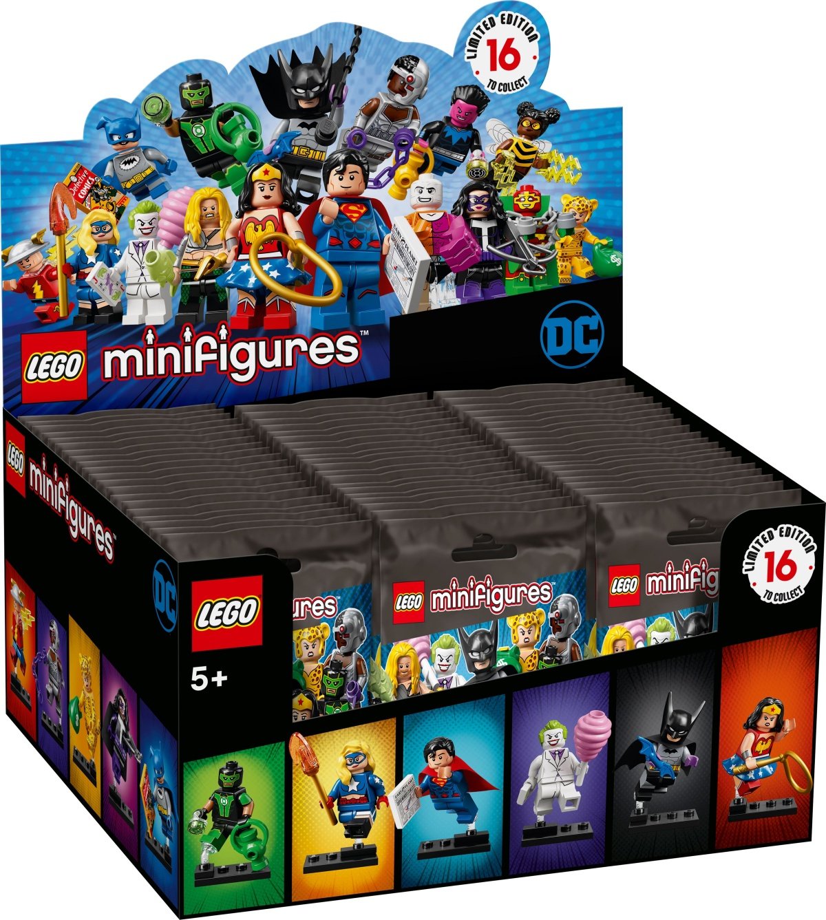 LEGO เลโก้ 71026 LEGO Minifigures - DC Super Heroes (ครบชุด 16 ตัว)