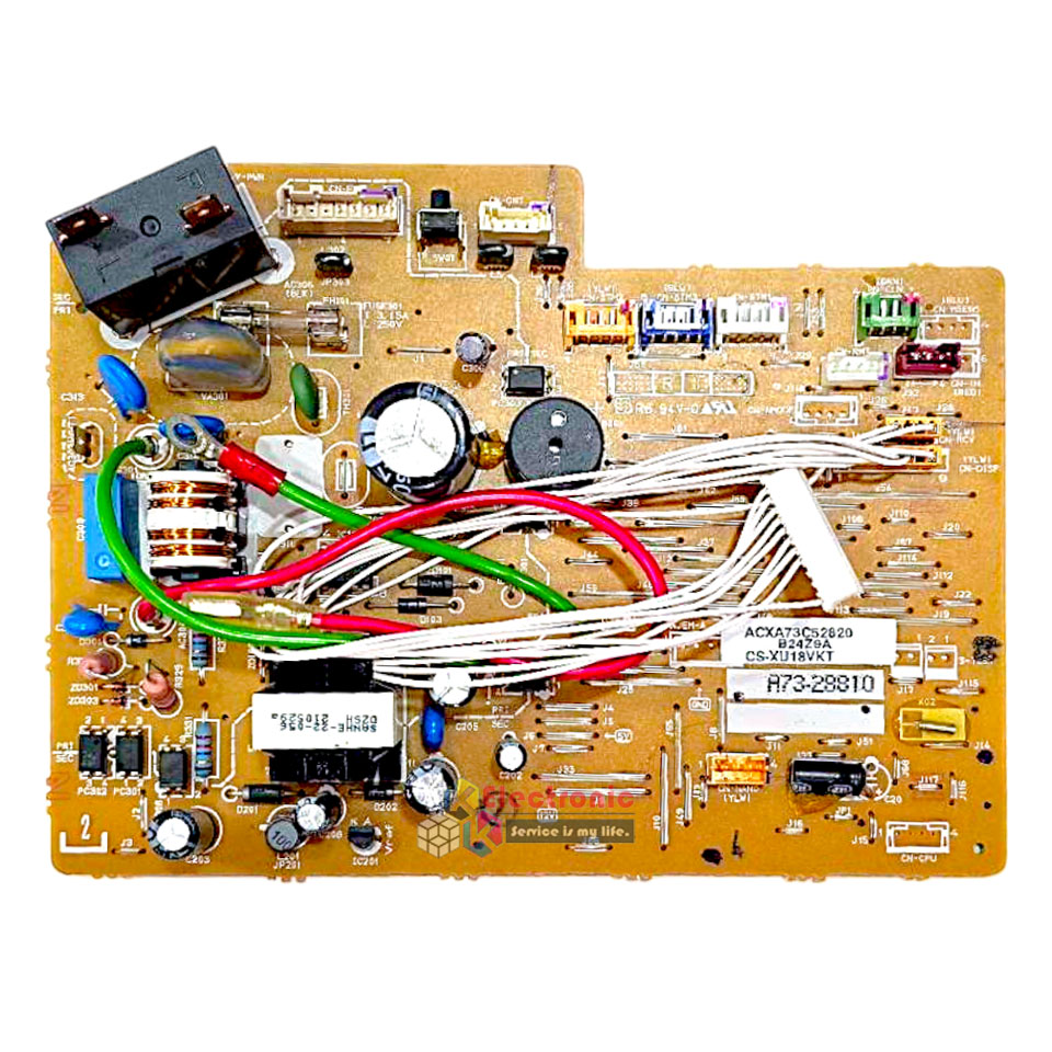 แผงบอร์ดแอร์คอยเย็นPANASONIC-พานาโซนิค รุ่น CS-U13TKT-อะไหล่ใหม่แท้บริษัท #อะไหล่แอร์PANASONIC