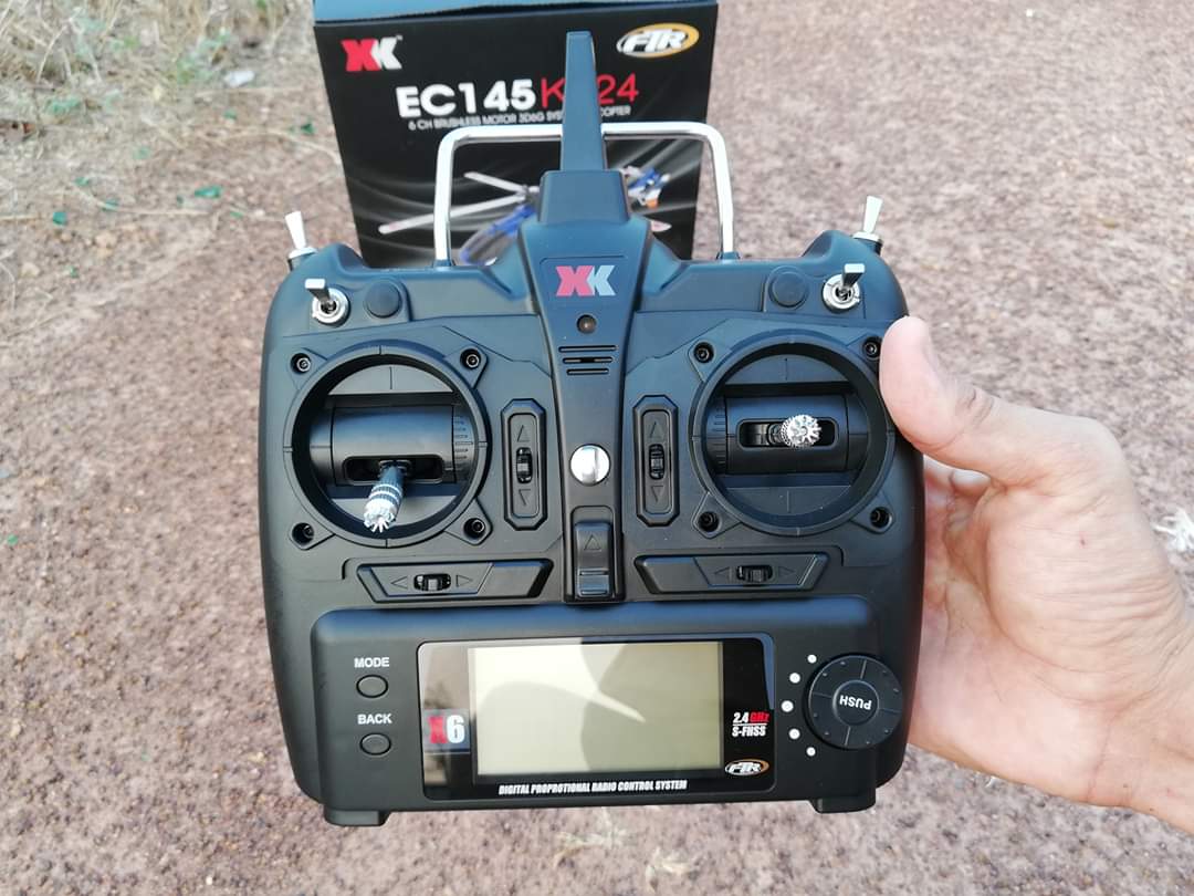 เฮลิคอปเตอร์ XK K124 6CH Brushless EC145 3D6G