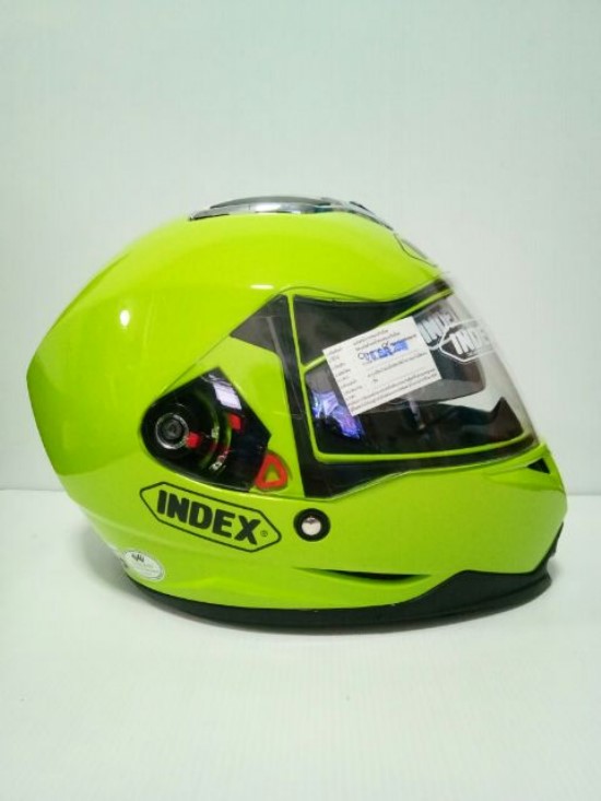 หมวกกันน็อค INDEX รุ่น LEGENDA แว่น 2 ชั้น นวมถอดซักได้