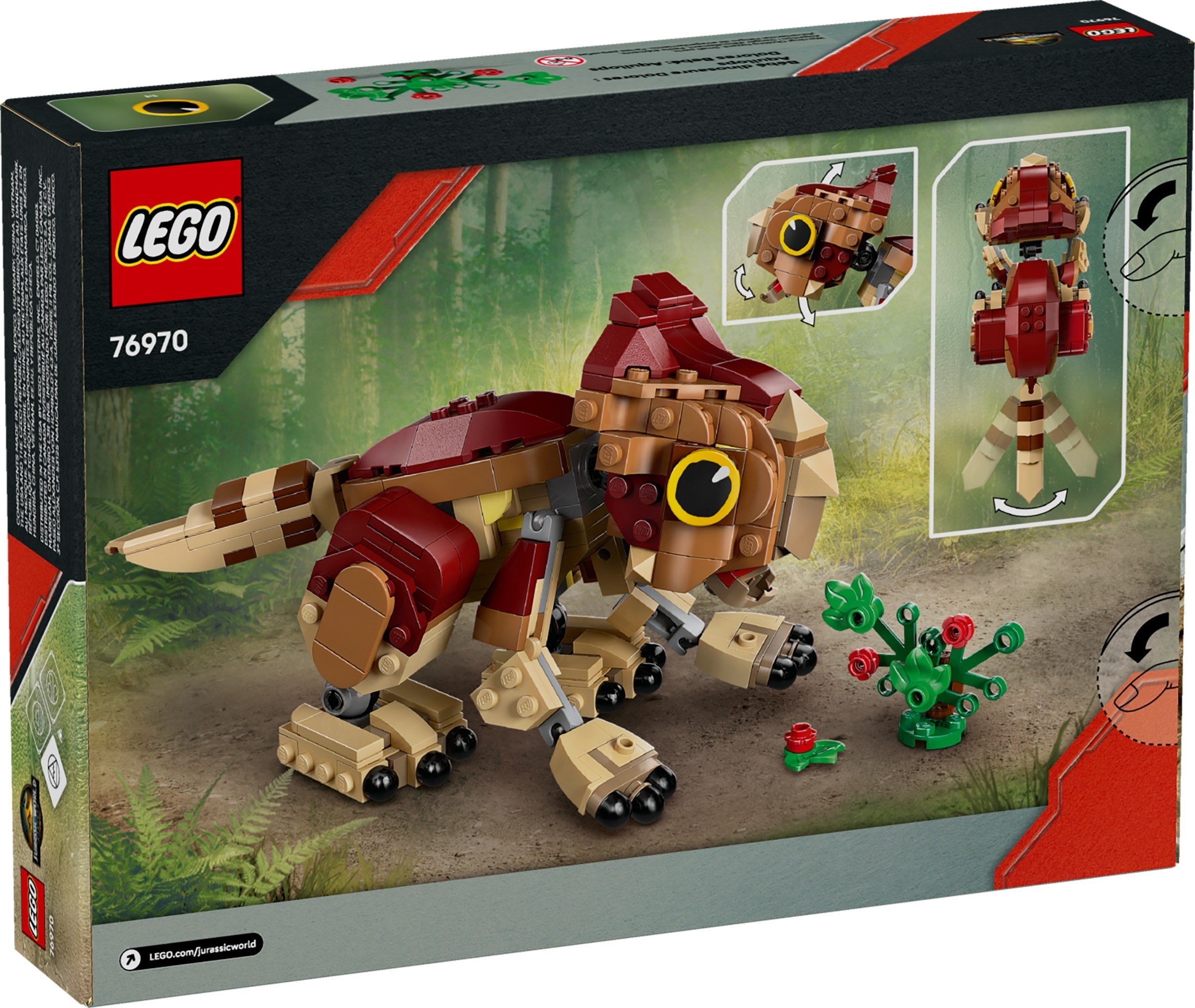 LEGO Jurassic World เล76970 Baby Dinosaur Dolores: Aquil