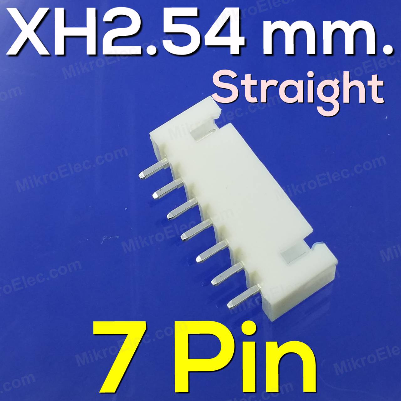 JST XH2.54 ขาตรง 7ขา connector 7Pin Pitch 2.5mm straight Terminal Male Plug socket PCB ขั้วต่อคอนเน็กเตอร์ ตัวผู้