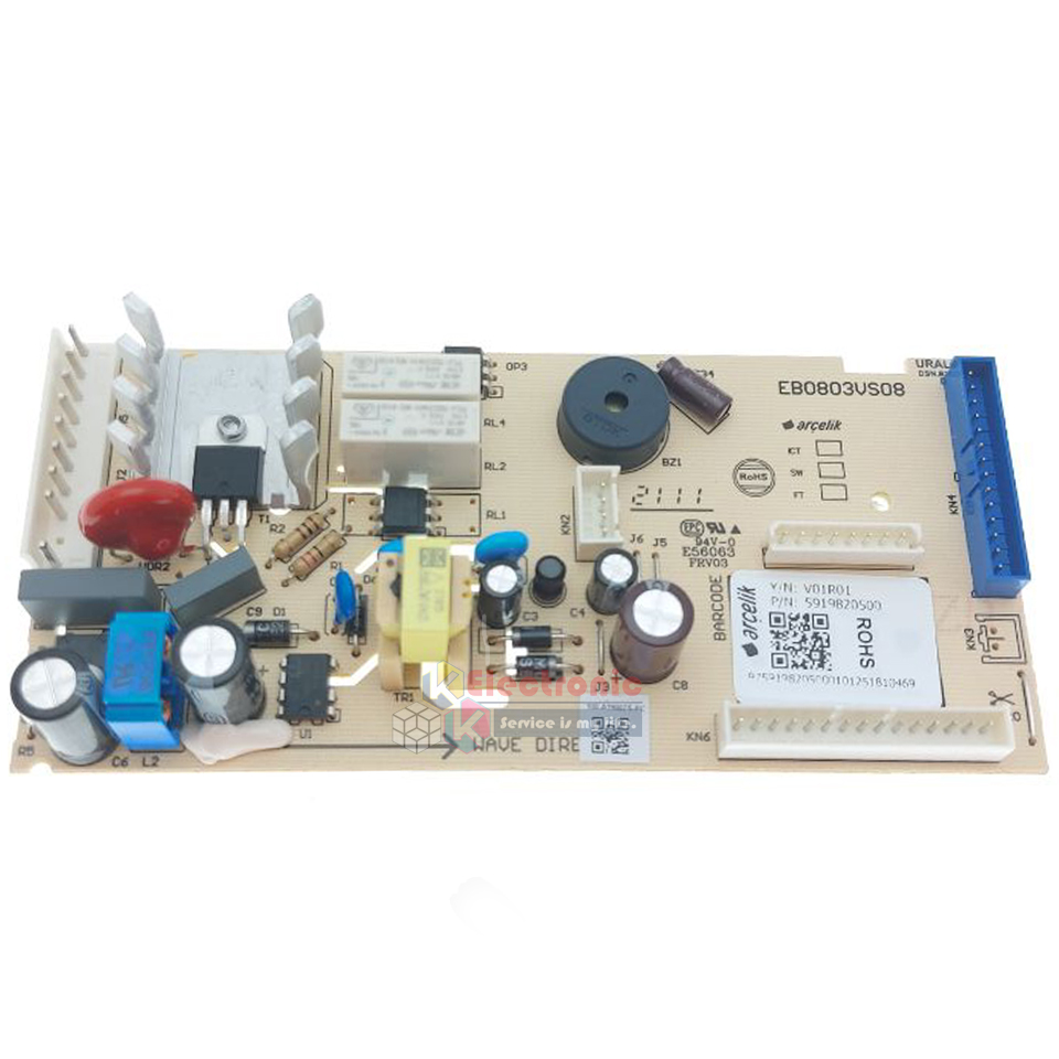 แผงตู้เย็น-BEKO/เบโค สำหรับรุ่น* RDNT270150ZP*อะไหล่แท้/บอร์ดตู้เย็น-BEKO/เบโค สำหรับรุ่น* RDNT270150ZP*อะไหล่แท้