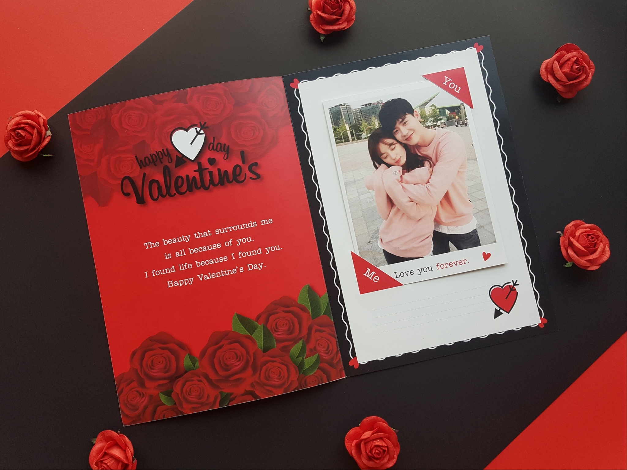 การ์ดอวยพรไซต์ใหญ่ Valentine Big Card