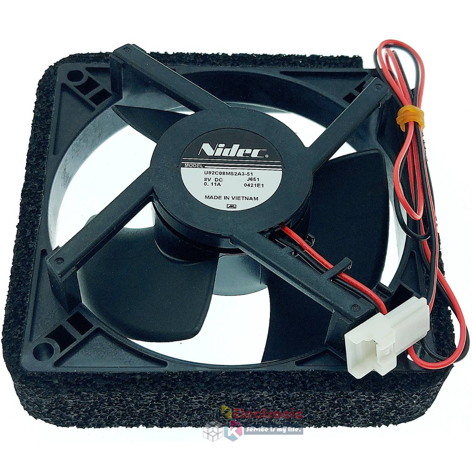 พัดลมตู้เย็นโนฟรอสPANASONIC-พานาโซนิค-อะไหล่ใหม่แท้บริษัท-ใช้ได้กับรุ่นที่ระบุไว้