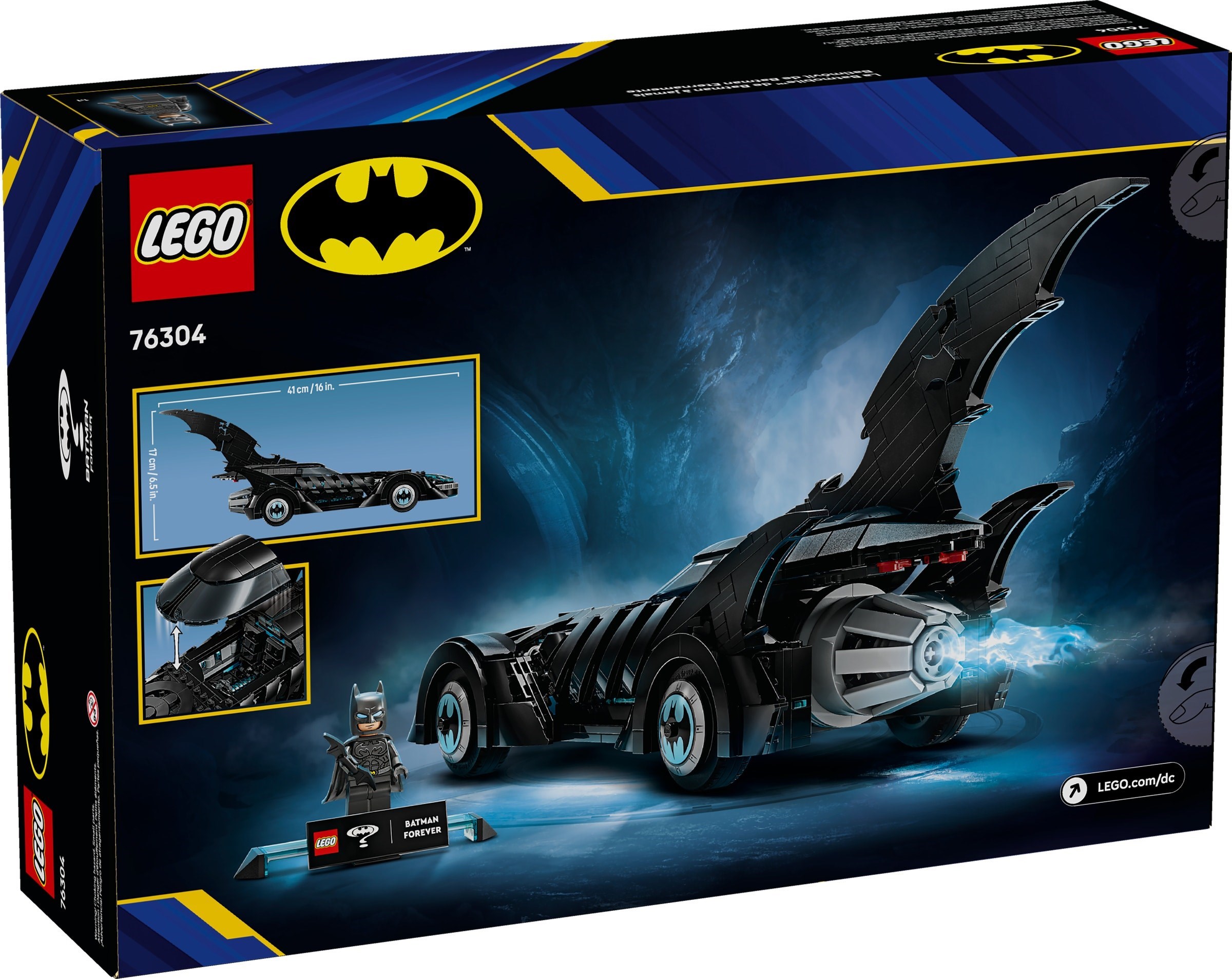 LEGO Super Heroes DC เลโก้ 76304 Batman Forever Batmobile