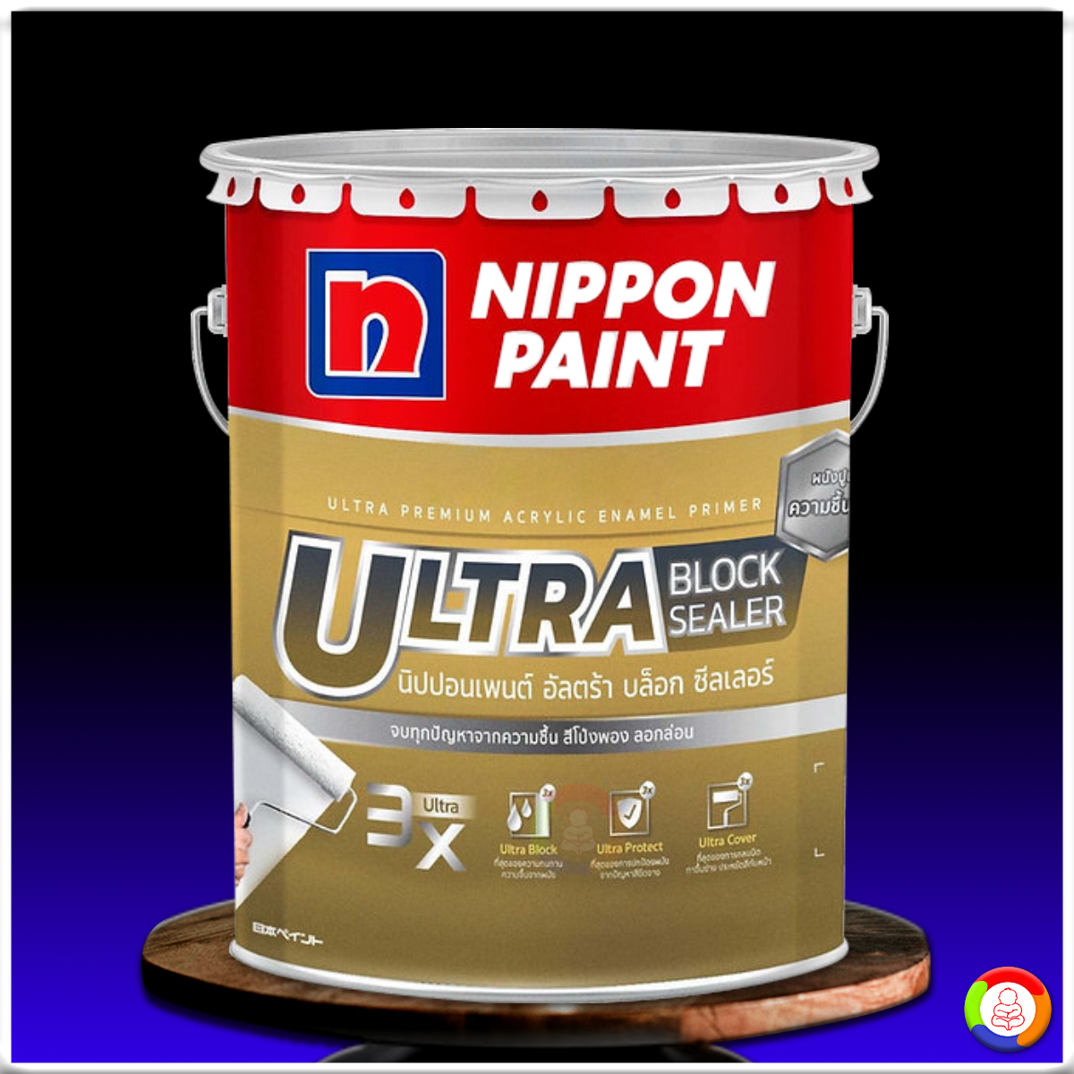 นิปปอนเพนต์ อัลตร้าบล็อก ซีลเลอร์ Nippon Paint Ultra Block Sealer 5 GL.