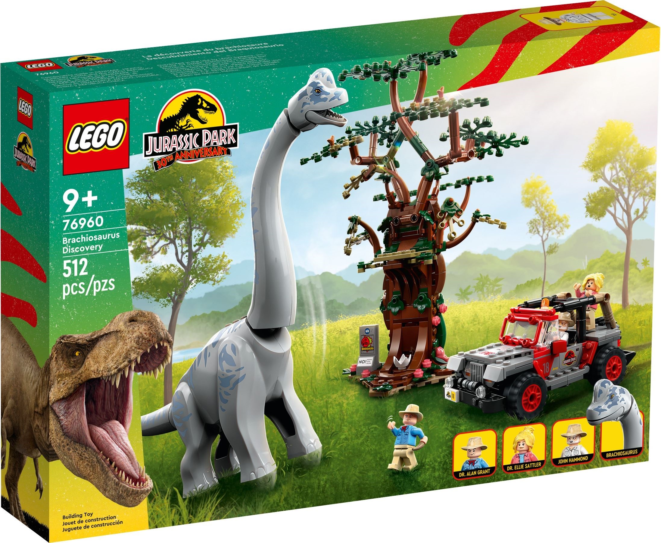LEGO เลโก้ Jurassic Park 76960 Brachiosaurus Discovery