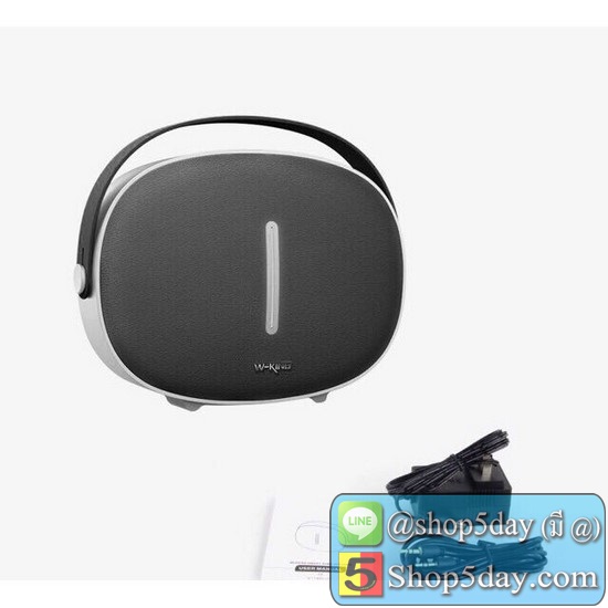 W-KING T8 Bluetooth Speaker ลำโพงบลูทูธเบสหนัก เสียบ Thumb Drive เล่น mp3 , WAV , APE , FLAC , WMA ได้ทันที