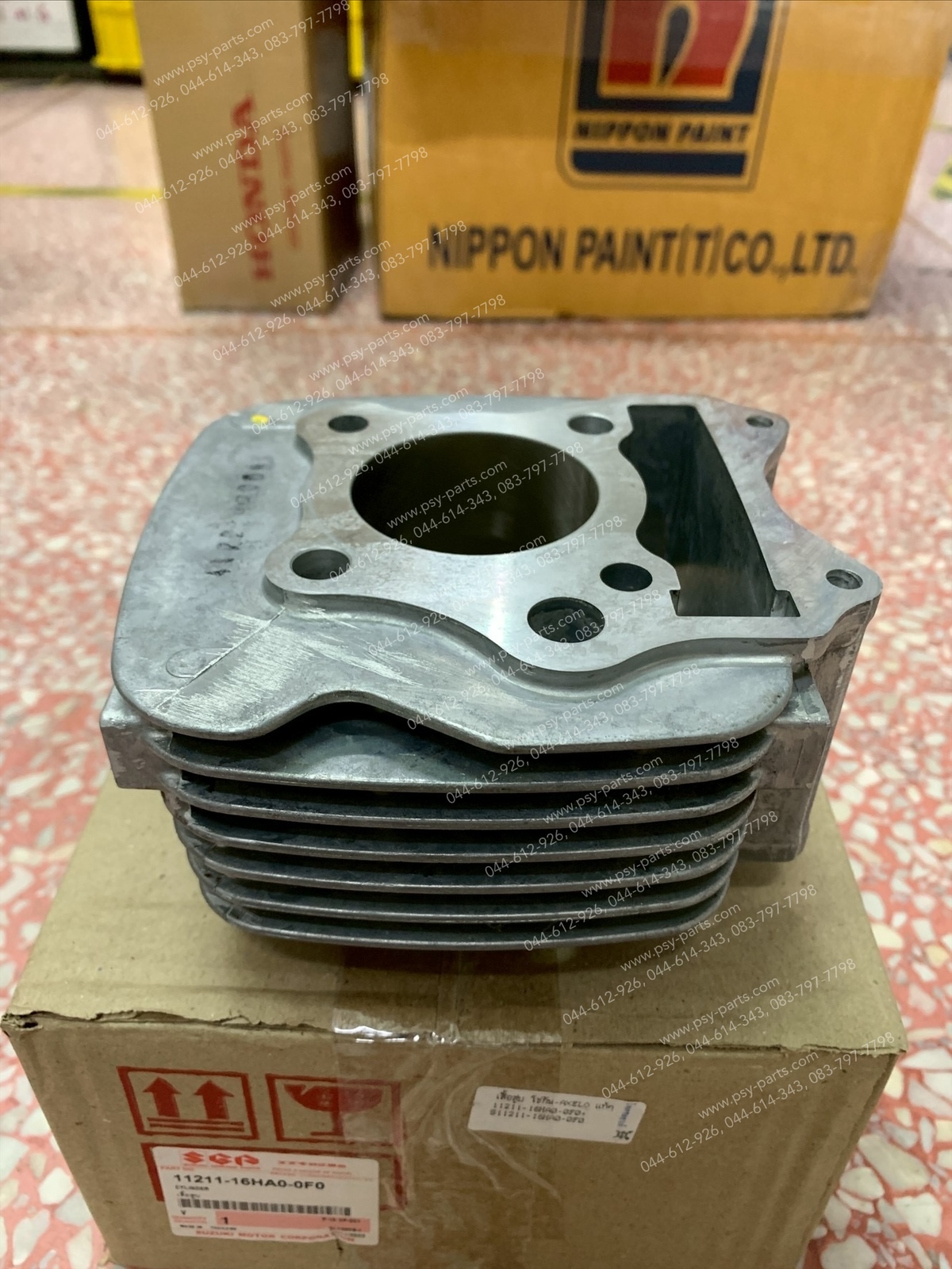 เสื้อสูบ SHOGUN-AXELO แท้ๆ 11211-16HA0-0F0