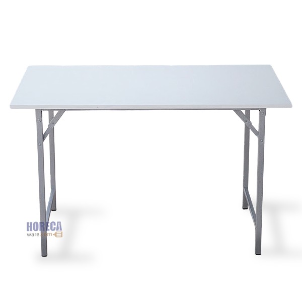 โต๊ะประชุมหน้าไม้เมลามีนขาว 60x120x75 ซม. เอ็นเอฟ