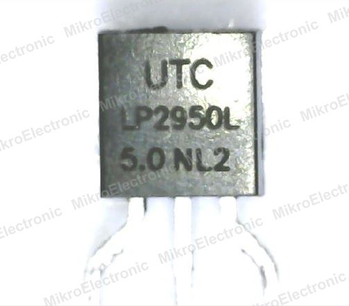 LP2950L-5.0 LDO Voltage Regulator 5V 100mA