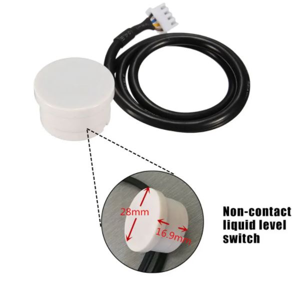 XKC-Y25-PNP 24V Liquid Level Sensor Switch Detector Water Non Contact Manufacturer Induction วัดระดับน้ำ เซ็นเซอร์ตรวจจับของเหลว