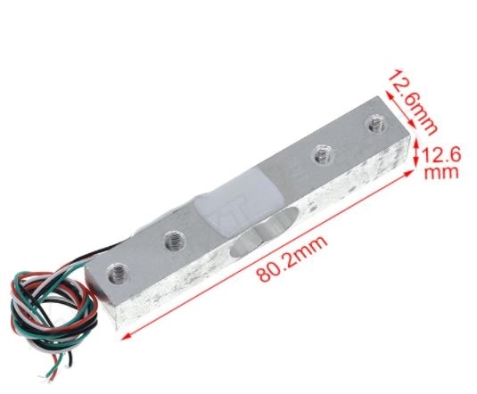 5KG Load Cell Module Weight Sensor Electronic Scale Aluminum Alloy Weighing Pressure Sensor ช่างน้ำหนัก