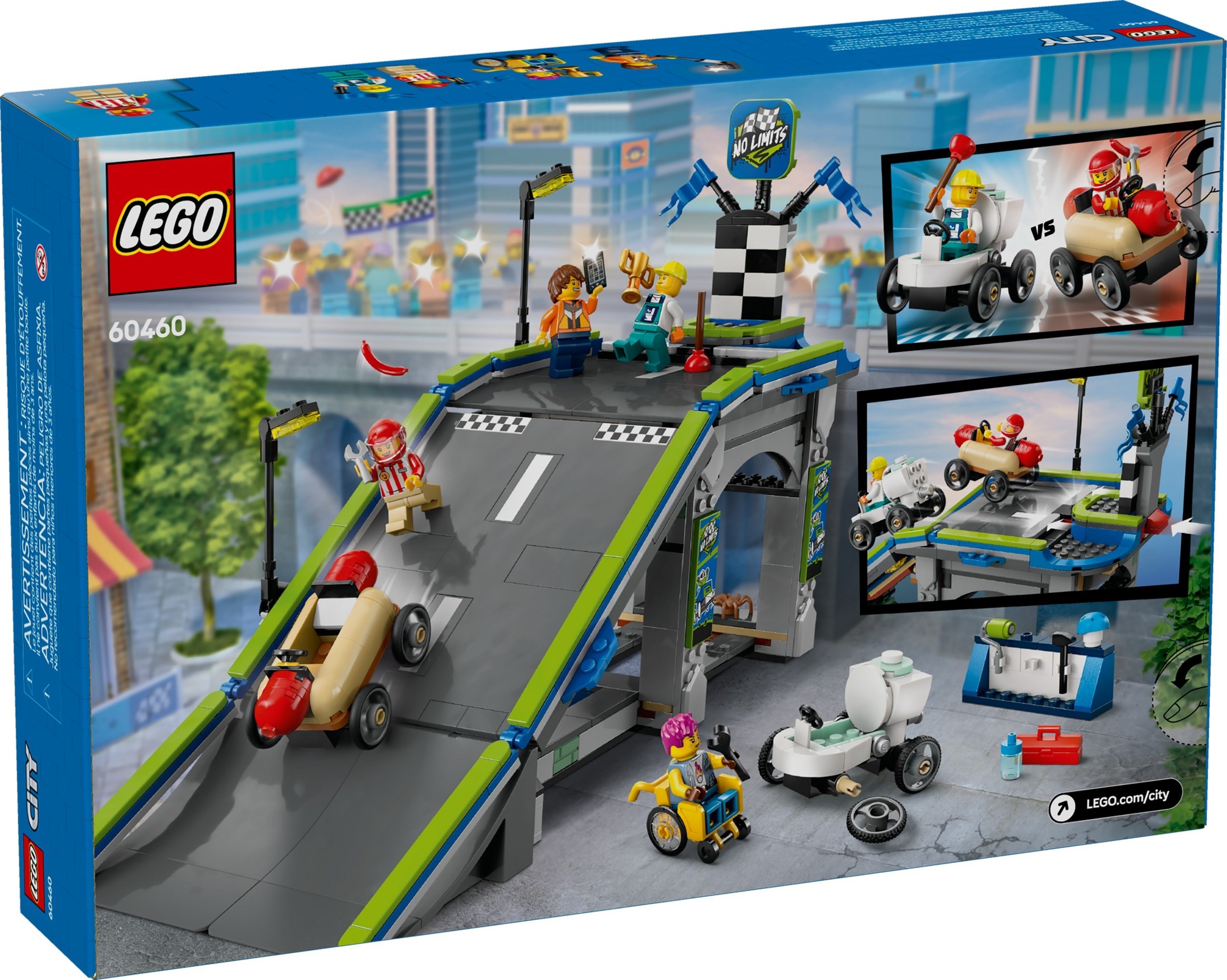 LEGO City เลโก้ 60460 No Limits: Race Car Ramp Track