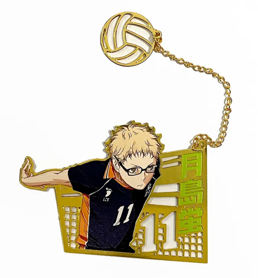 [ Metal Book Mark ] Haikyu - Kei Tsukishima