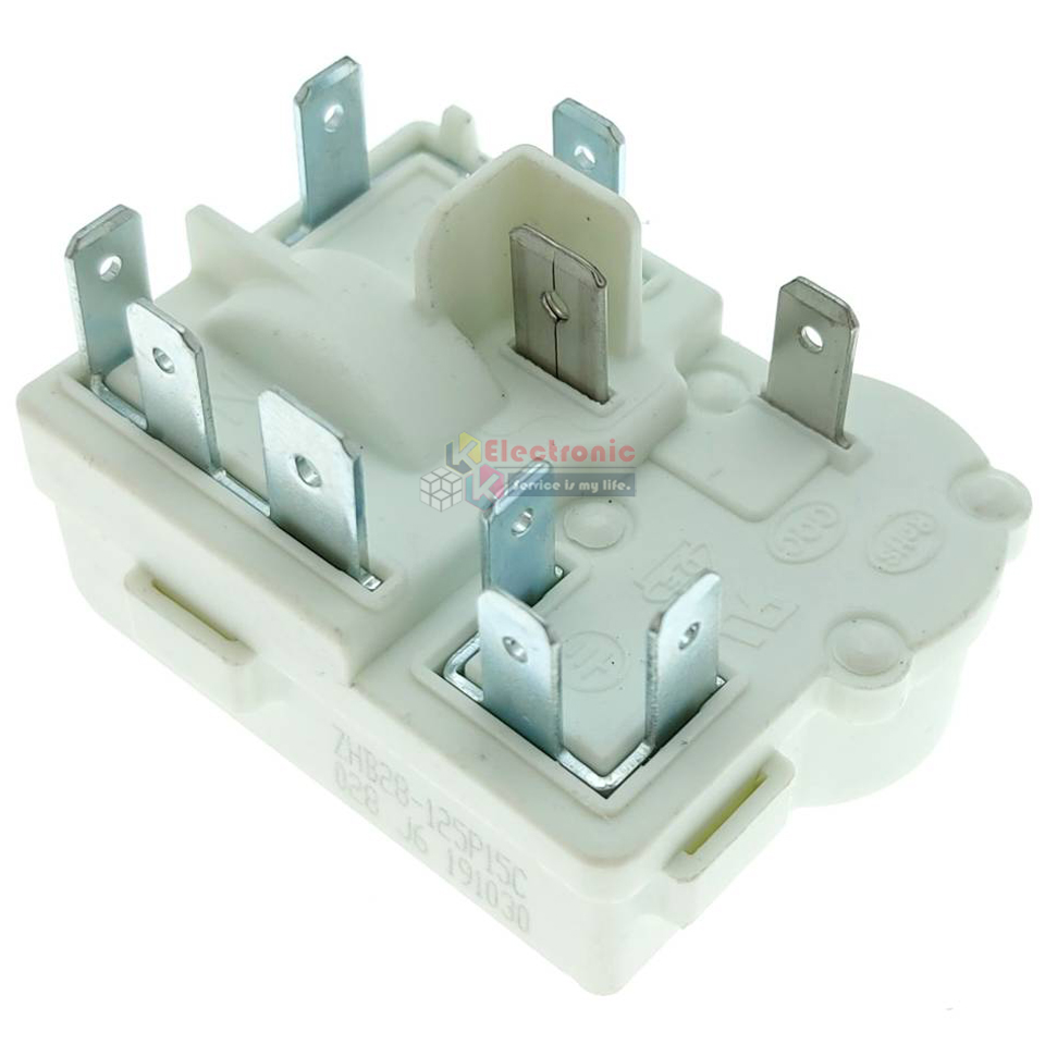 ชุดรีเลย์โอเวอร์โหลดตู้แช่Sanden Intercool-(ซันเดนท์ อินเตอร์คูล)สำหรับ SNH-0105/SNH-0155/SNH-0205/SNH-0265/SNH-0355/SNH-0455-อะไหล่แท้