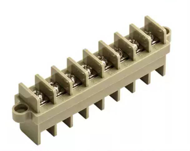 JPA2.5 Pitch 10mm.660V 24A 2PIN through the wall fence high current terminal block